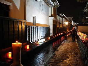Street on the day of San-tera mairi