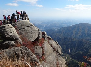 An observatory on Mount Gozaisho