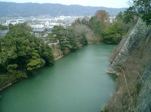 Moat of Iga-Ueno Castle