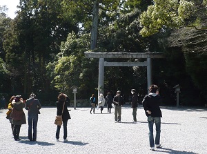 Entrance of Geku