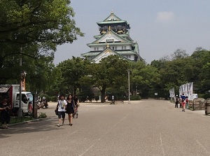 Approach to castle tower