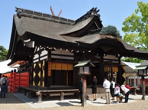 The 2nd shrine in Sumiyoshi-taisha