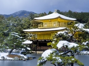 Kinkakuji in winter