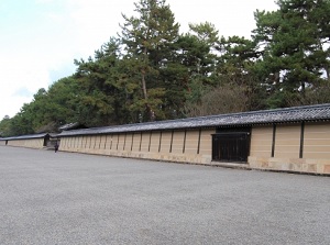 Wall of Kyoto Gosho