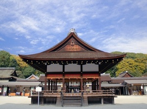 Buden in Shimogamo Shrine