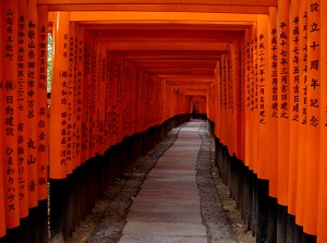 Senbon Torii in Fushimi Inari Taisha