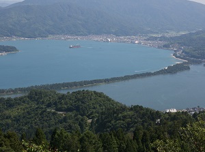 View of Amanohashidate from Nariaiji