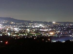 Night view from Wakakusayama