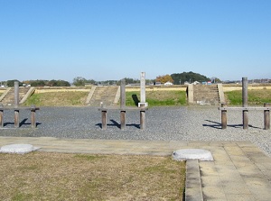 Ruin of Daigokuden in Heijo Palace