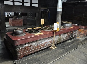 Kitchen in Main temple of Kongobuji