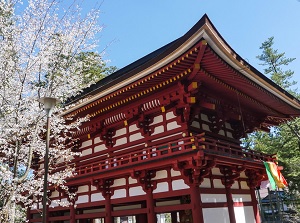 Chumon (Entrance gate of Danjo-Garan)