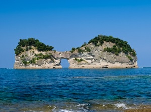 Engetsu Island in Shirahama