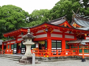 Main shrine of Kumano Hayatama Taisha