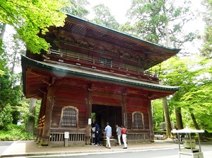 Monjurou gate of Enryakuji