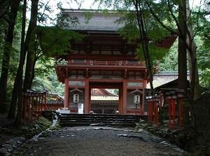 Roumon of Higashi-Hongu in Hiyoshi Shrine