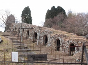 Climbing kiln in Shigaraki