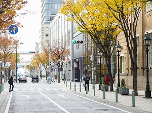 A street in Kyu-kyoryuchi