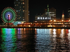 Harborland in the evening