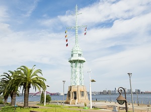 Old Kobe Harbor signal tower in Harborland