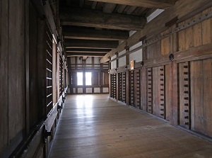 Inside of Himeji Castle