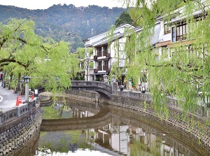 Otani River in Kinosaki Onsen