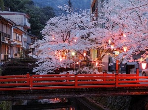 Kinosaki Onsen in spring