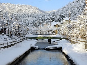 Kinosaki Onsen in winter