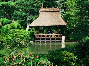 An arbor in Shukkeien