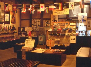 Exhibition room in Irohamaru Museum