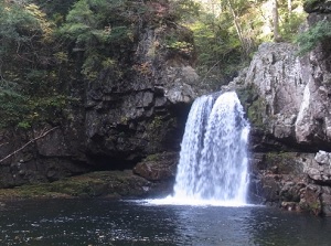Waterfall in Sandankyo