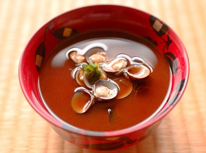Miso soup of Shijimi
