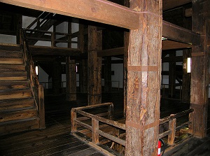 Inside of Matsue Castle
