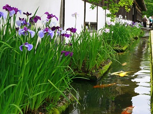 Small canal along Tonomachi Street