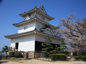 Castle tower of Marugame Castle