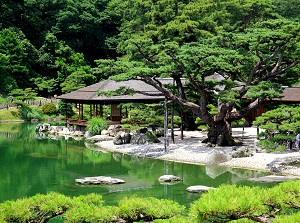 Kikugetsutei in Ritsurin Garden