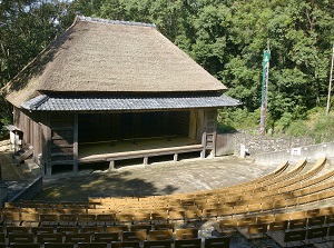 Kabuki theater in Shikoku-mura