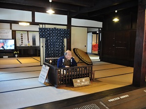 Inside of Yoshida House in Wakimachi