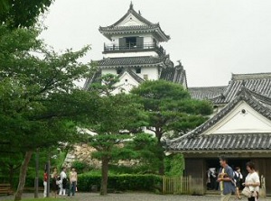 Kochi Castle and Honmaru-Goten