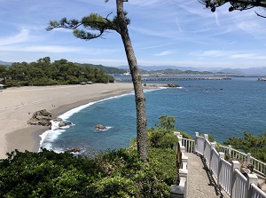 Katsurahama from the cape