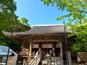 Main temple of Chikurinji