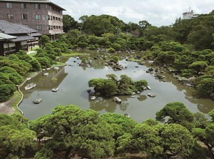 Shotoen garden in Yanagawa city