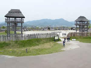 South area in Yoshinogari Historical Park