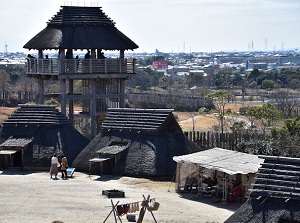 Restored houses in Yoshinogari