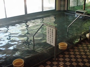 Bathroom in Saginoyu in Takeo Onsen