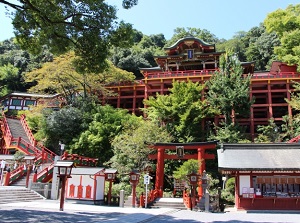 Gohonden of Yutoku Inari Shrine