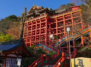 Gohonden of Yutoku Inari Shrine