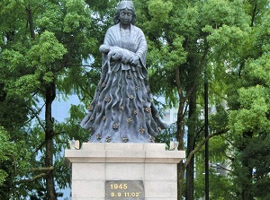 Memorial of the 50th anniversary of A-bomb