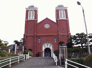 Entrance of Urakami Cathedral