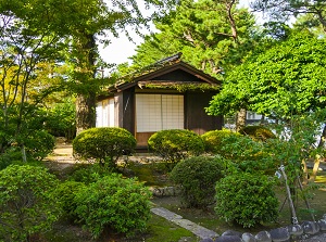 Old rest house in Shimabara Castle