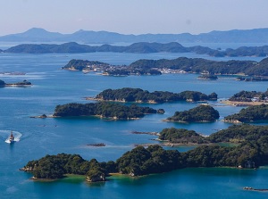 Kujukushima from Ishidake Observatory